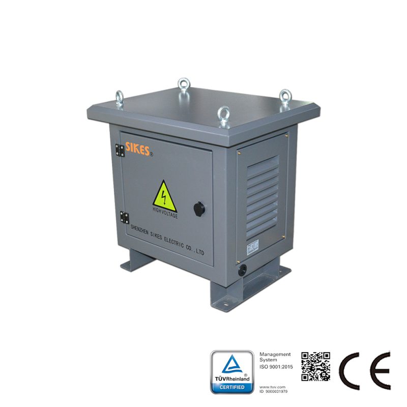 Photovoltaic isolation transformer encapsulated 5Kva for solar power or wind power transmission